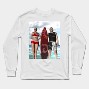 Hobgoblins Surfing holiday Long Sleeve T-Shirt